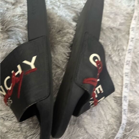 Givenchy logo slides unisex flats pool shoes flip flops slippers - Picture 9 of 10